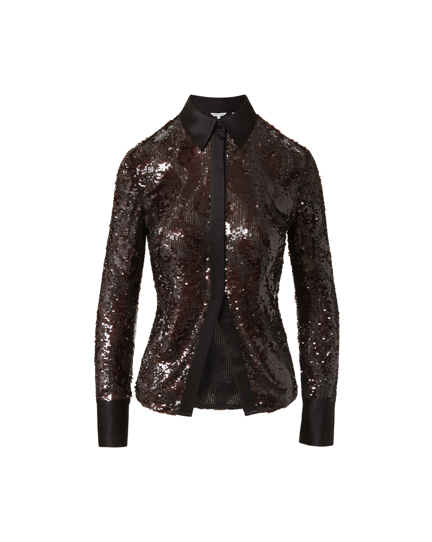 Matty Sequin Button-Down Shirt
